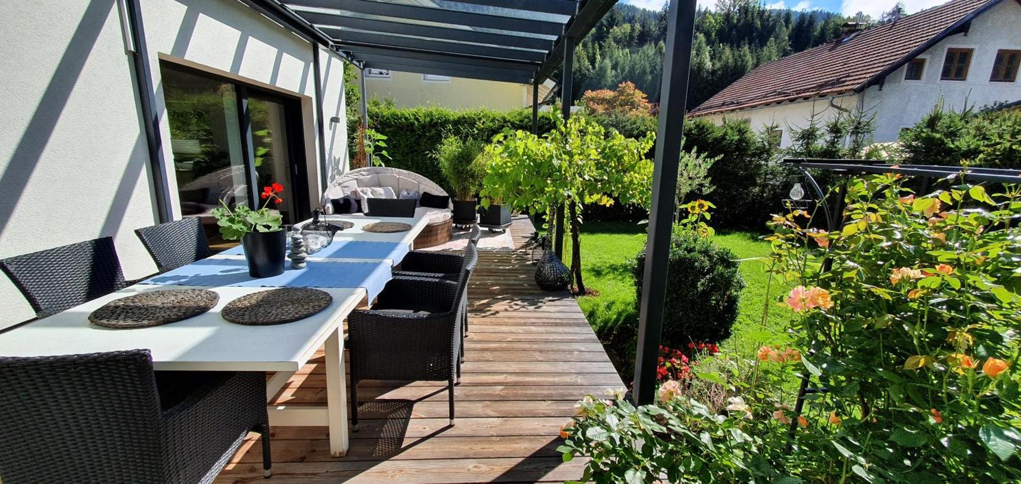 Jagd trifft Moderne&Boutique Jardin Ferienhaus Annaberg-Lungötz Extérieur photo